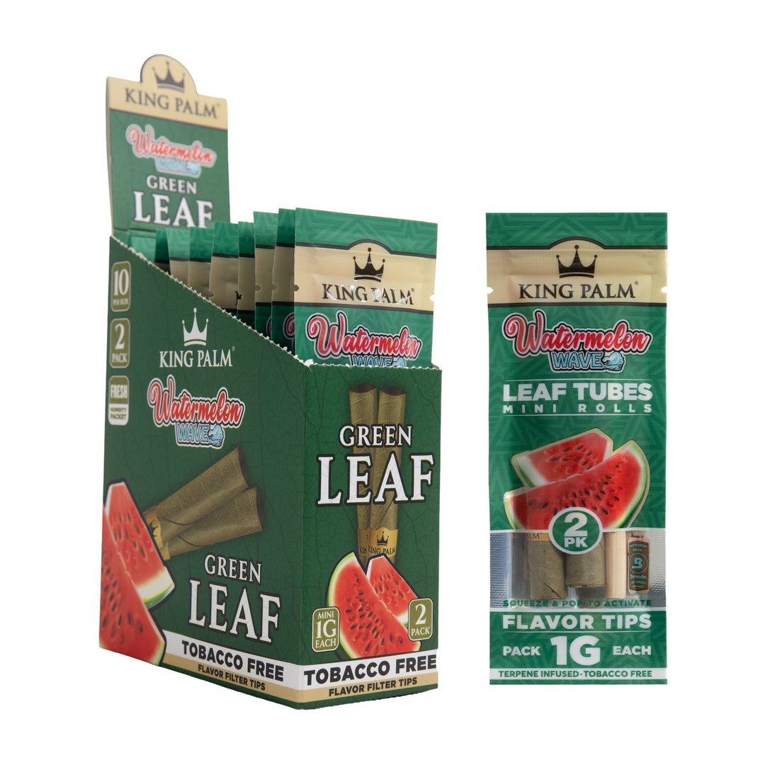 King Palm Flavored Mini Rolls Display Box