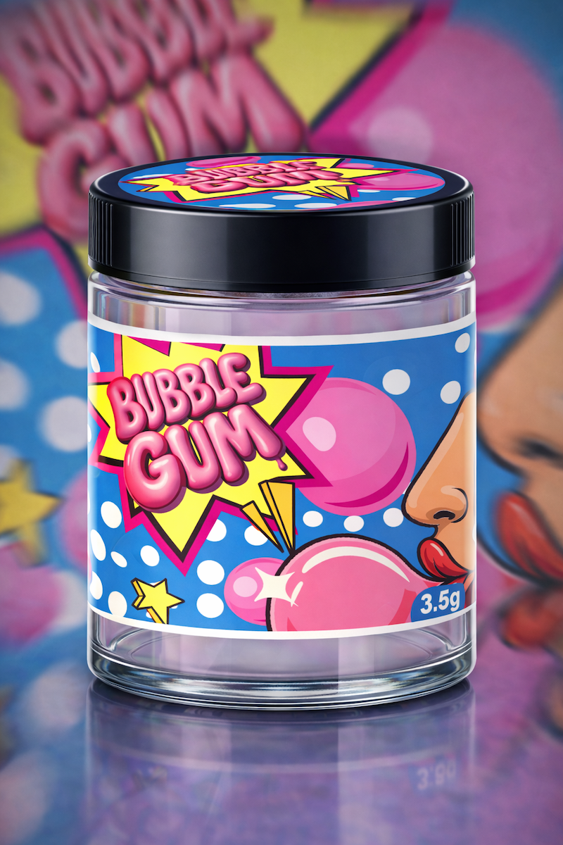 Art-Printed Storage Jars - Design B