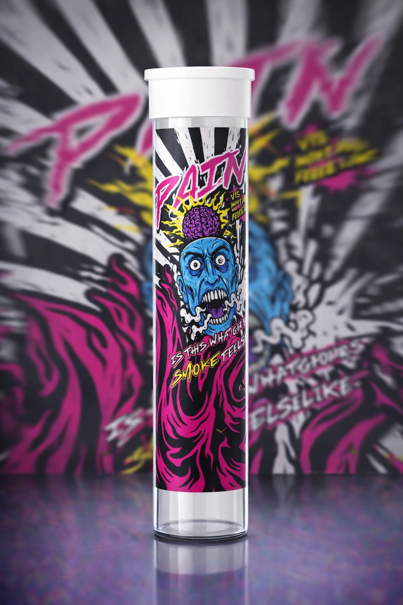 Art-Printed Packaging Tubes - Design K