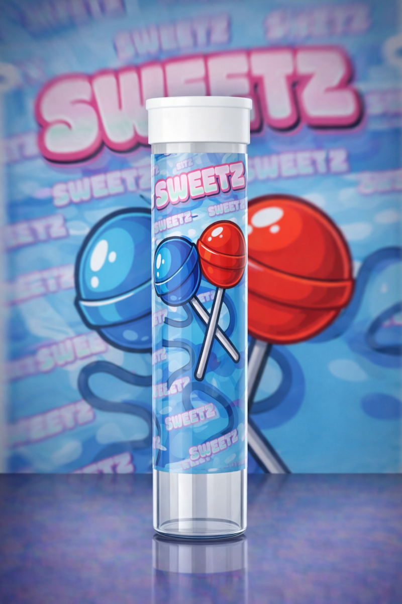 Graphic Design Printed Storage Tubes