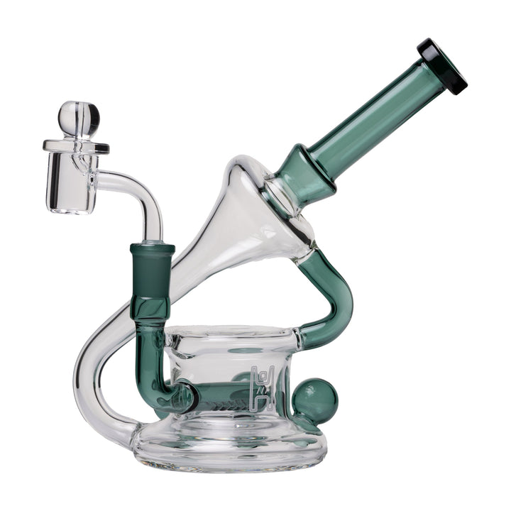 7.5" Triple Marble Recycler Dab Rig