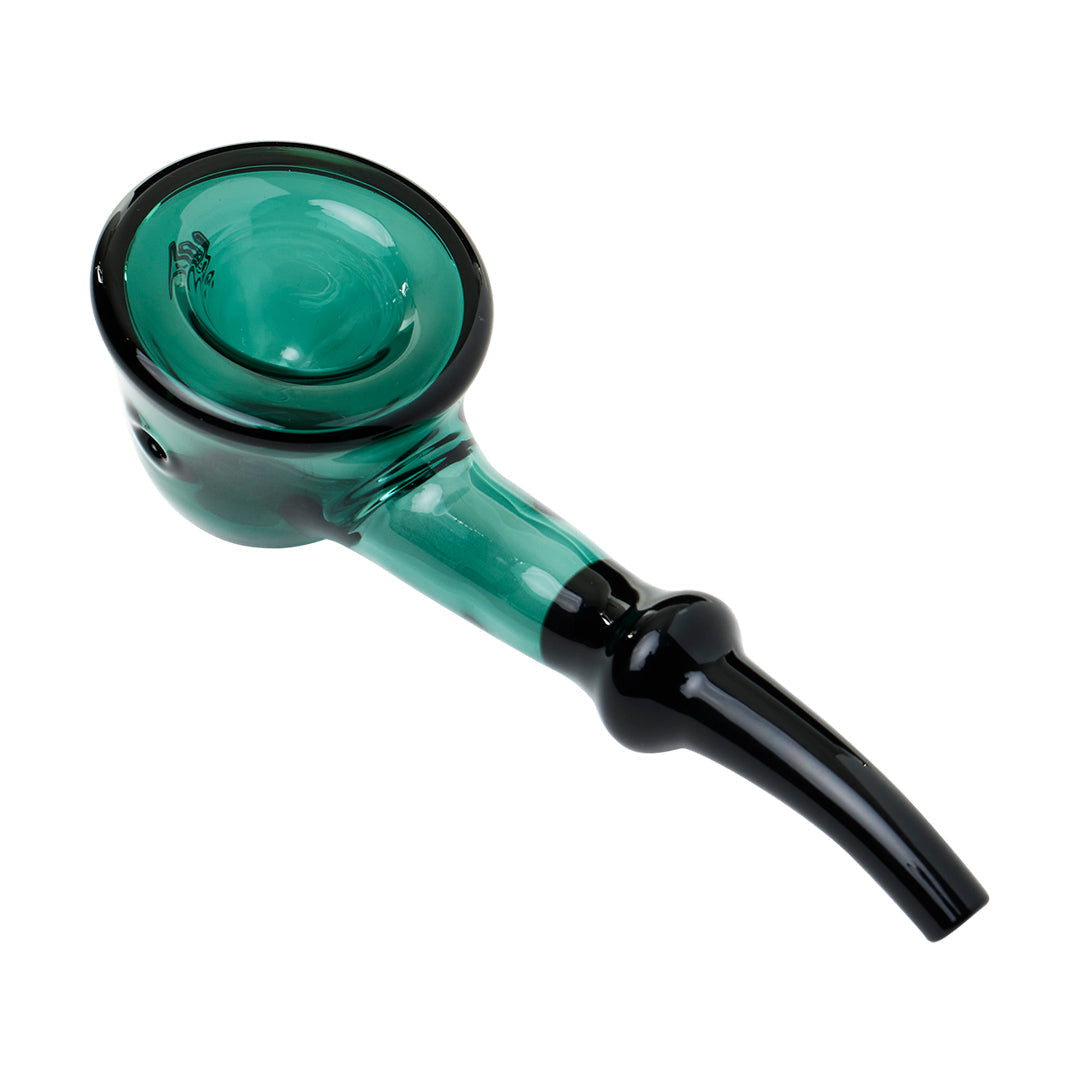 Fleur Two-Tone Glass Hand Pipe 4.5 Inch