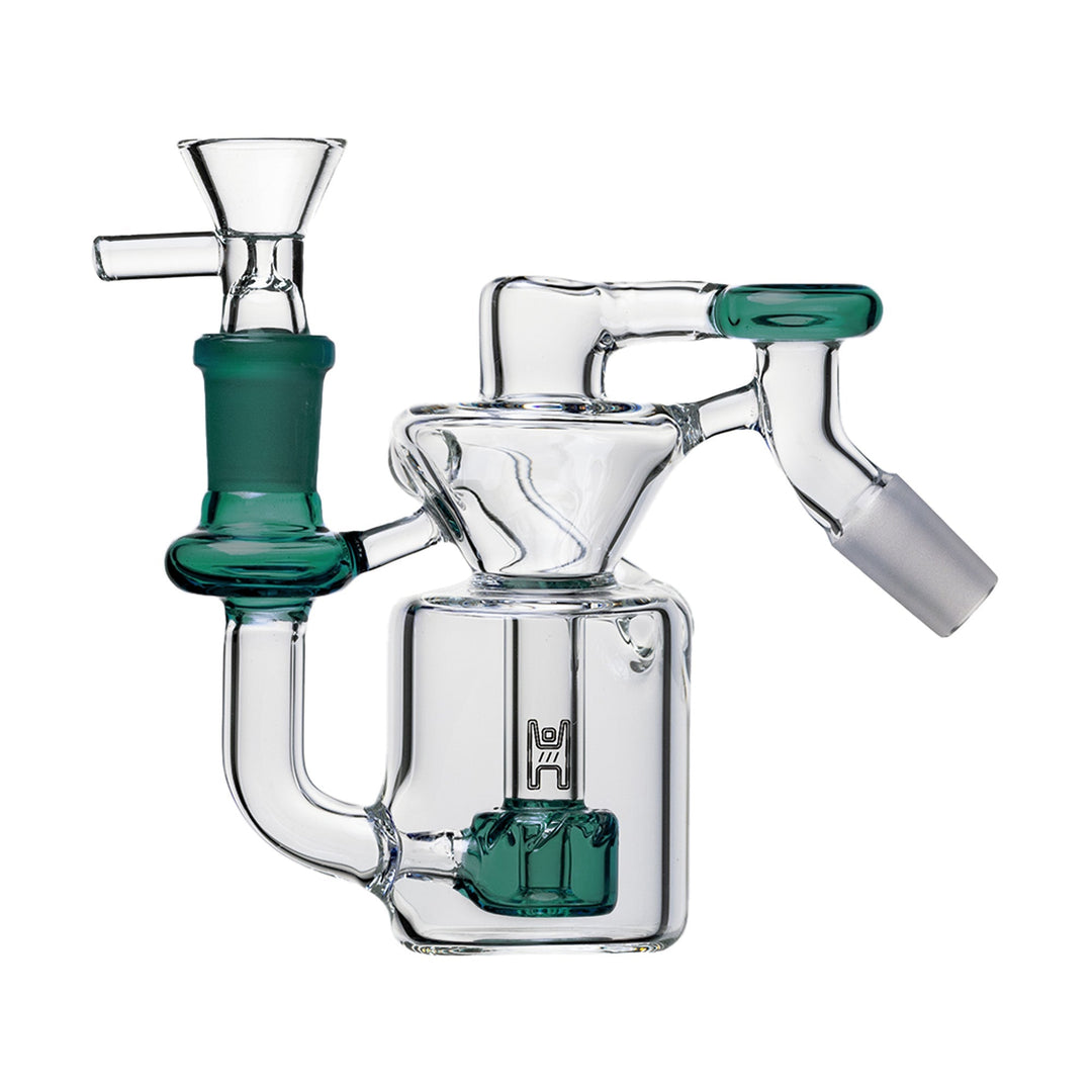 Recycler Glass Ash Catcher with Flower Bowl