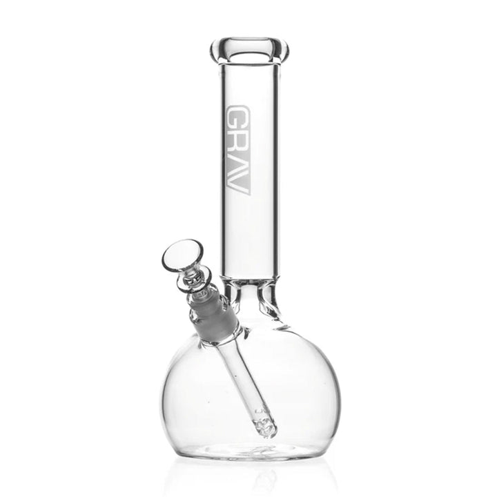 GRAV Round Base Water Pipe for Dry Herb