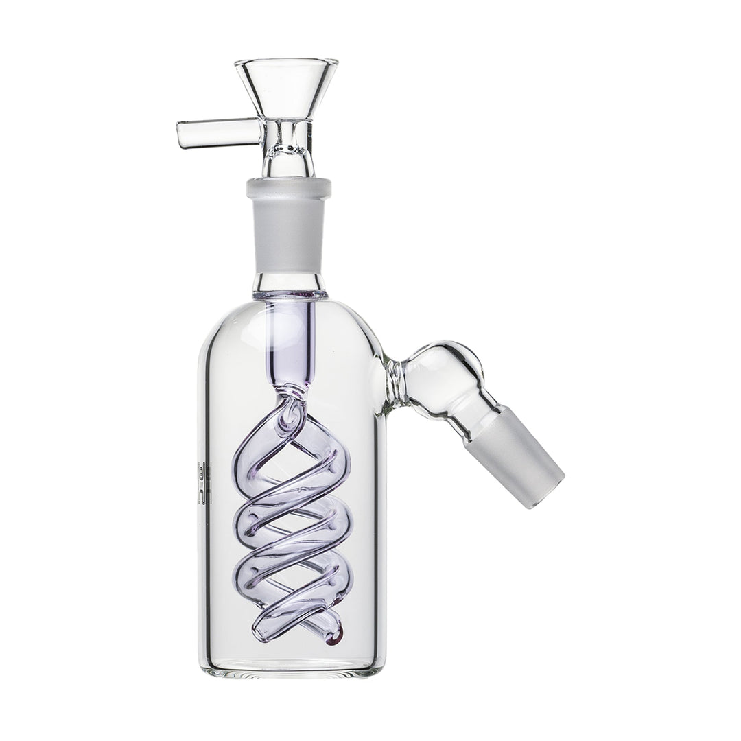 Human Grade Spiral Perc Ash Catcher for Cleaner Hits