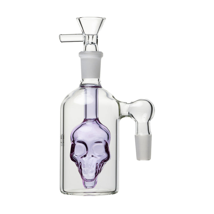 Human Grade Skull Perc Ash Catcher for Water Pipes