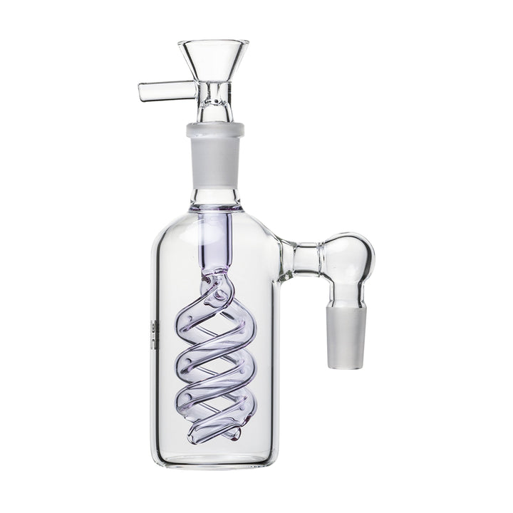 Human Grade Spiral Perc Ash Catcher for Cleaner Hits