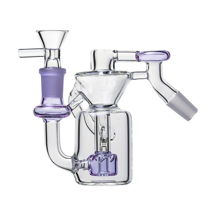 Recycler Glass Ash Catcher with Flower Bowl
