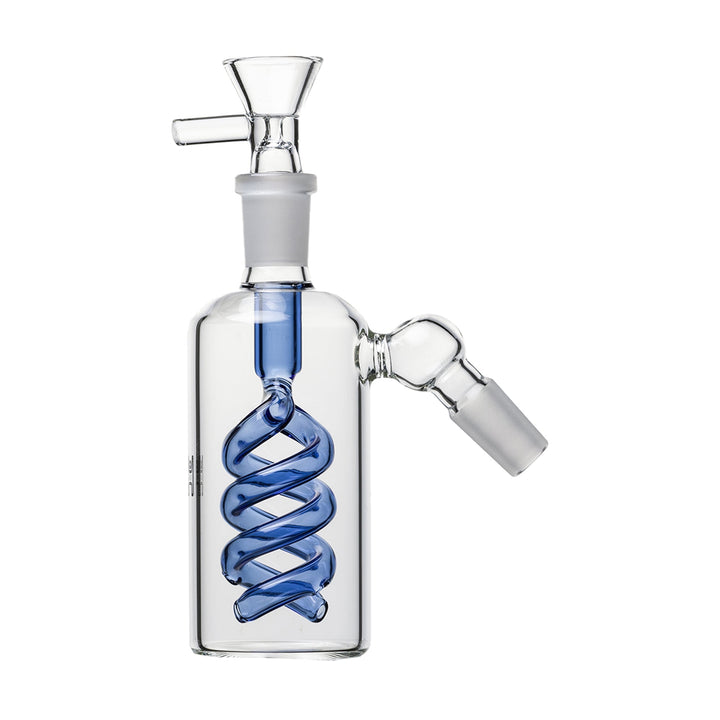 Human Grade Spiral Perc Ash Catcher for Cleaner Hits