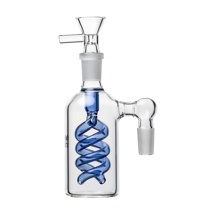 Human Grade Spiral Perc Ash Catcher for Cleaner Hits