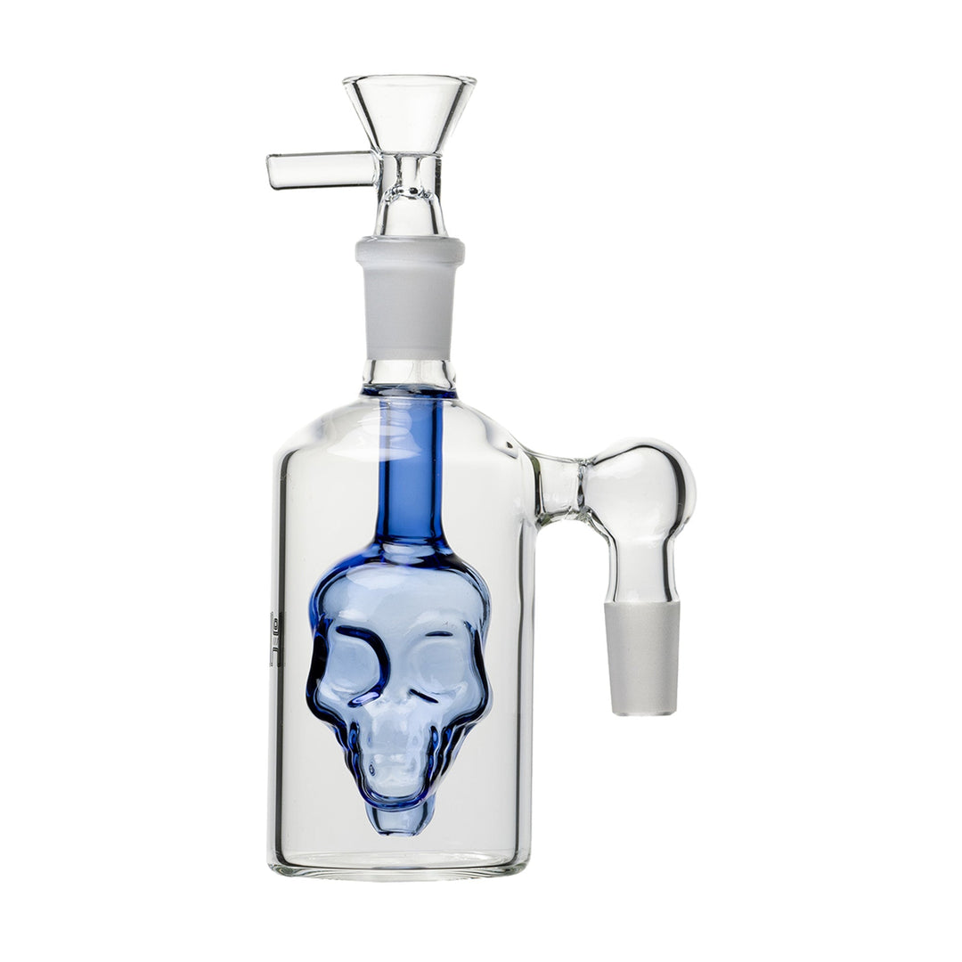 Human Grade Skull Perc Ash Catcher for Water Pipes