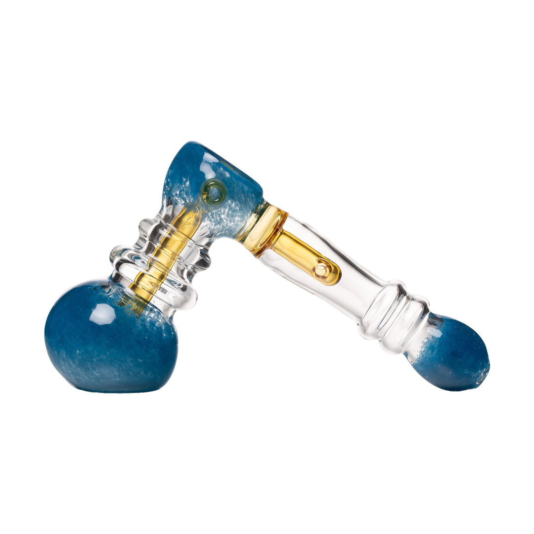 Durable Frit Hammer Bubbler for Dry Herb