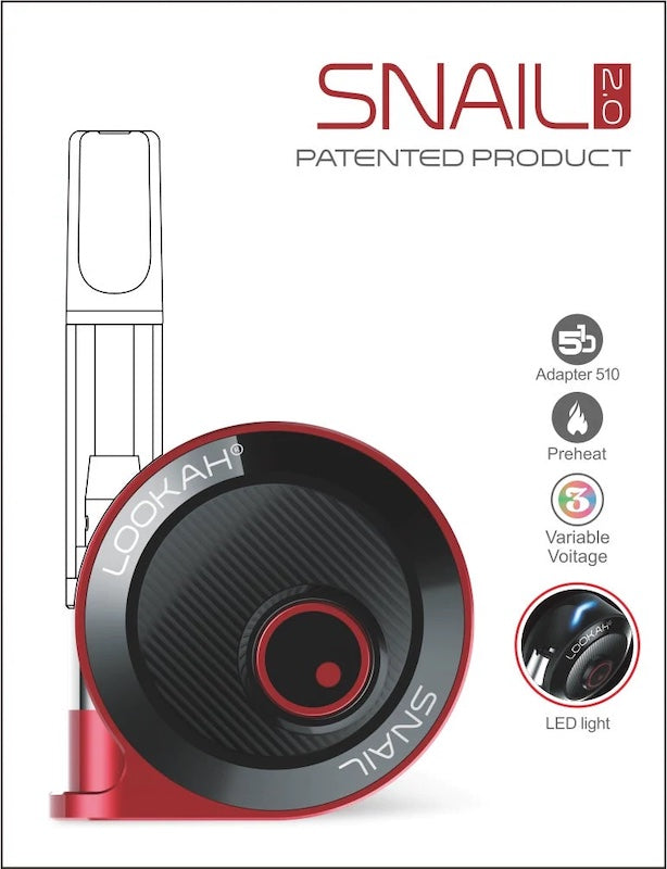 Lookah Snail 510 Thread Cartridge Battery
