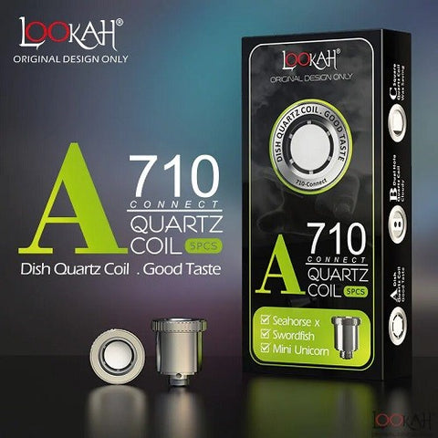 Lookah 710 Quartz Atomizer Coils 5-Pack