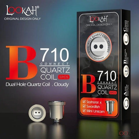 Lookah 710 Quartz Atomizer Coils 5-Pack