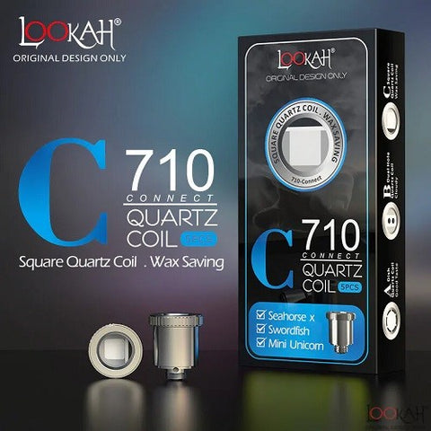 Lookah 710 Quartz Atomizer Coils 5-Pack