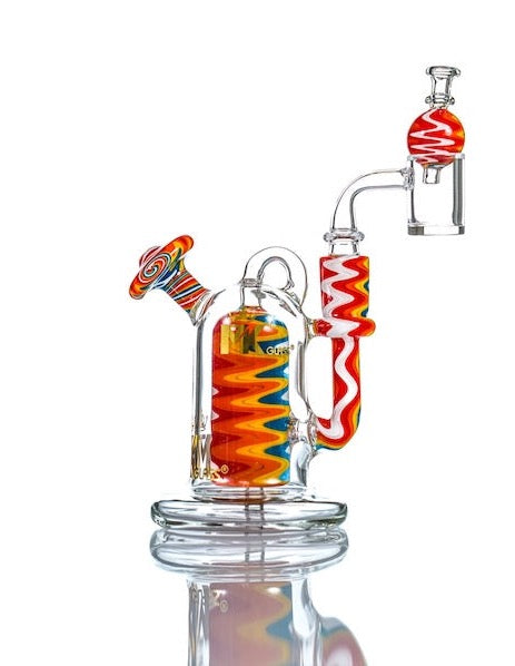 WigWag Glass Rig with Matching Cap
