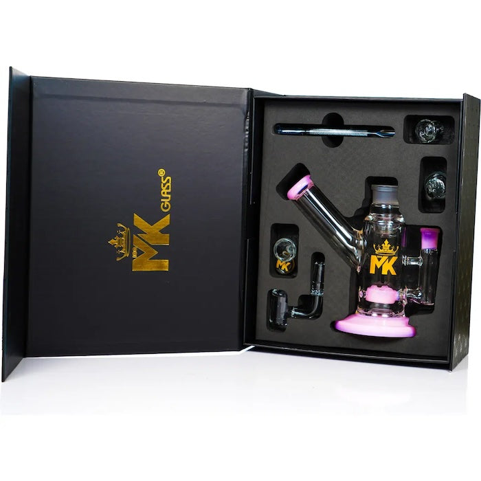 MK Glass 7-Inch Rig with Built-In Stash Jar