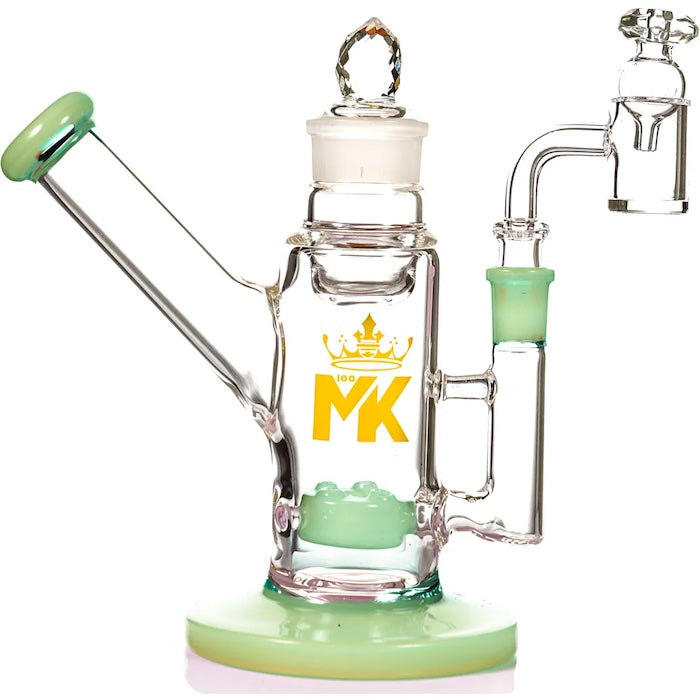 MK Glass 7-Inch Rig with Built-In Stash Jar
