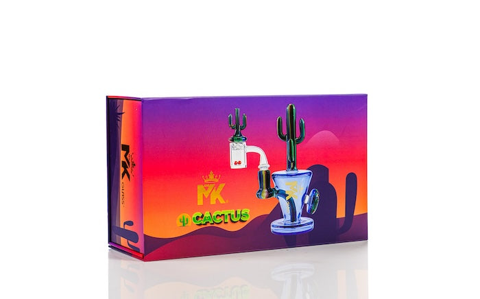 MK Glass Cactus Themed Dab Rig Kit