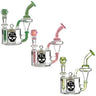 Toxic Stash Recycler Glass Water Pipe