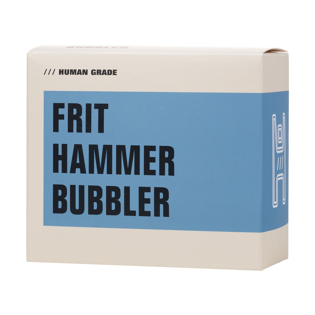 Durable Frit Hammer Bubbler for Dry Herb