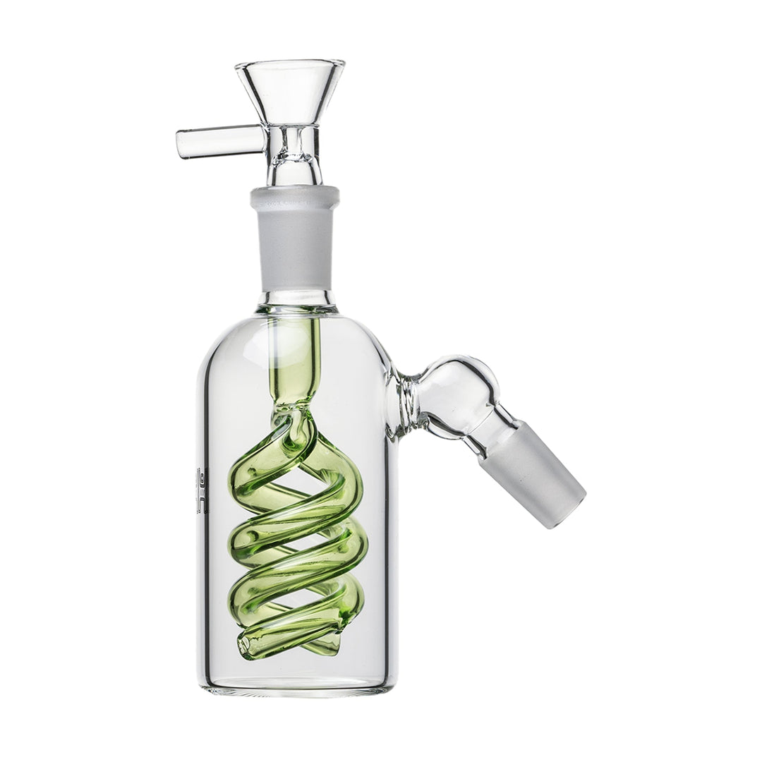 Human Grade Spiral Perc Ash Catcher for Cleaner Hits