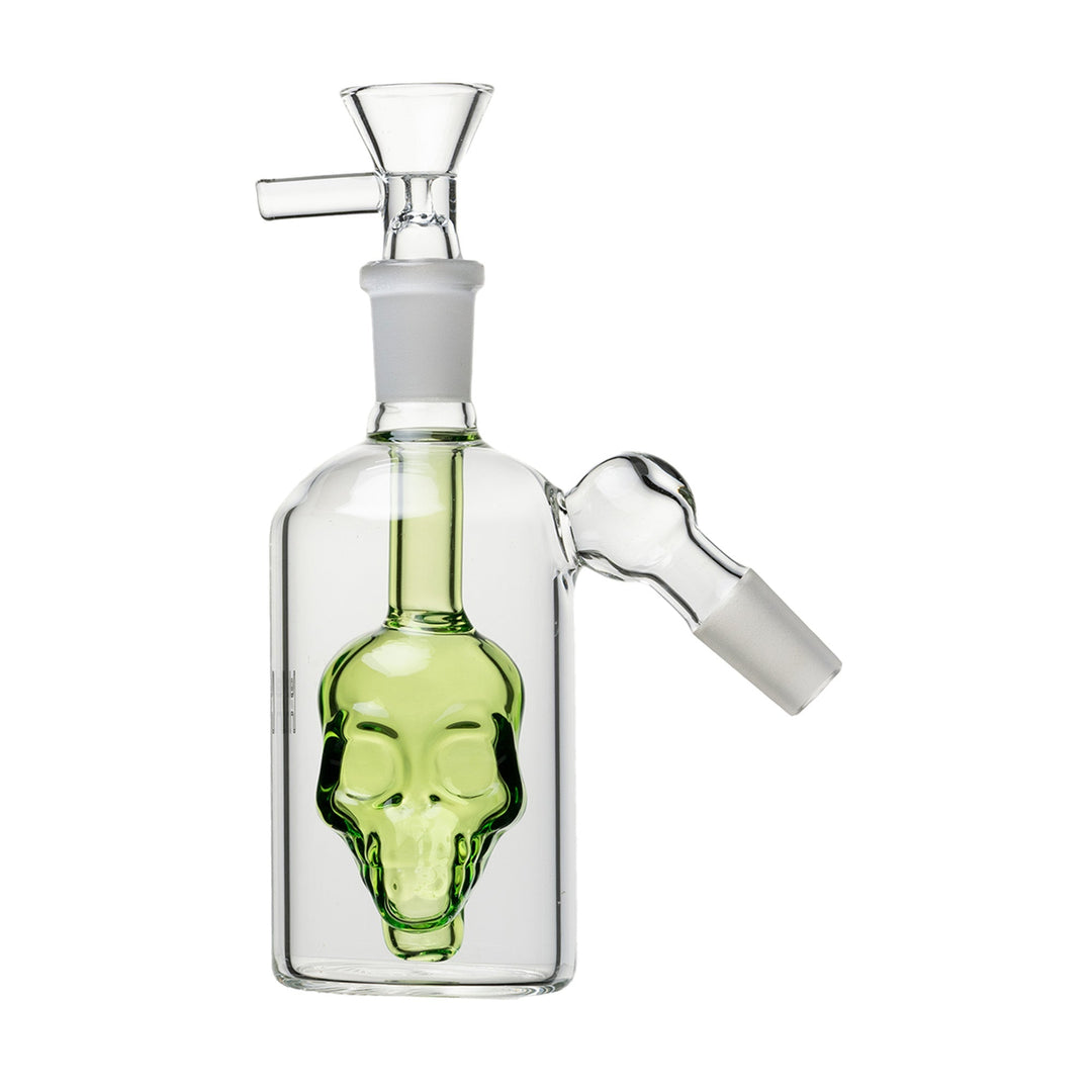 Human Grade Skull Perc Ash Catcher for Water Pipes