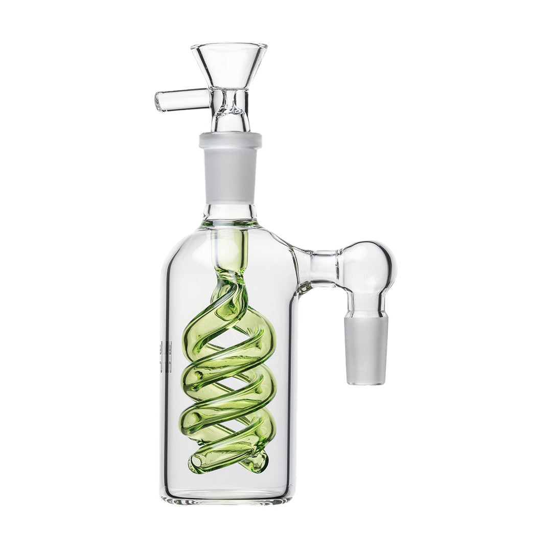 Human Grade Spiral Perc Ash Catcher for Cleaner Hits