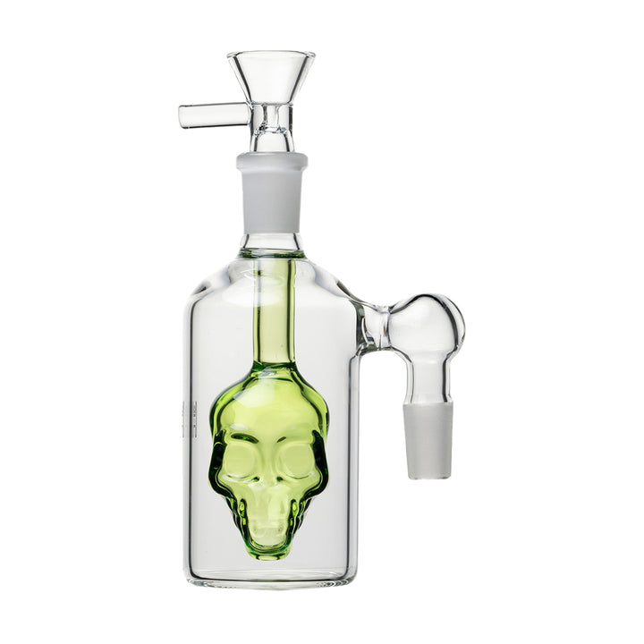 Human Grade Skull Perc Ash Catcher for Water Pipes