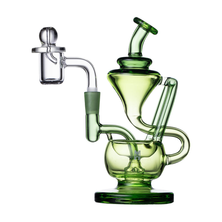 Efficient 5-Inch Borosilicate Recycler Dab Rig