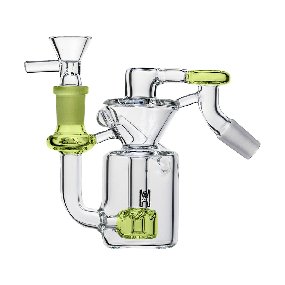 Recycler Glass Ash Catcher with Flower Bowl