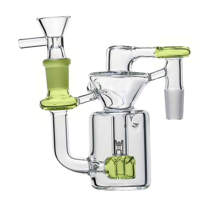 Recycler Glass Ash Catcher with Flower Bowl