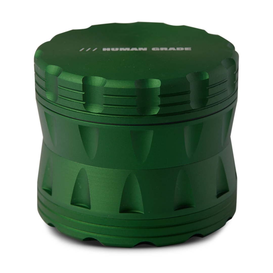 Human Grade 2.5" 4-Piece Dry Herb Grinder