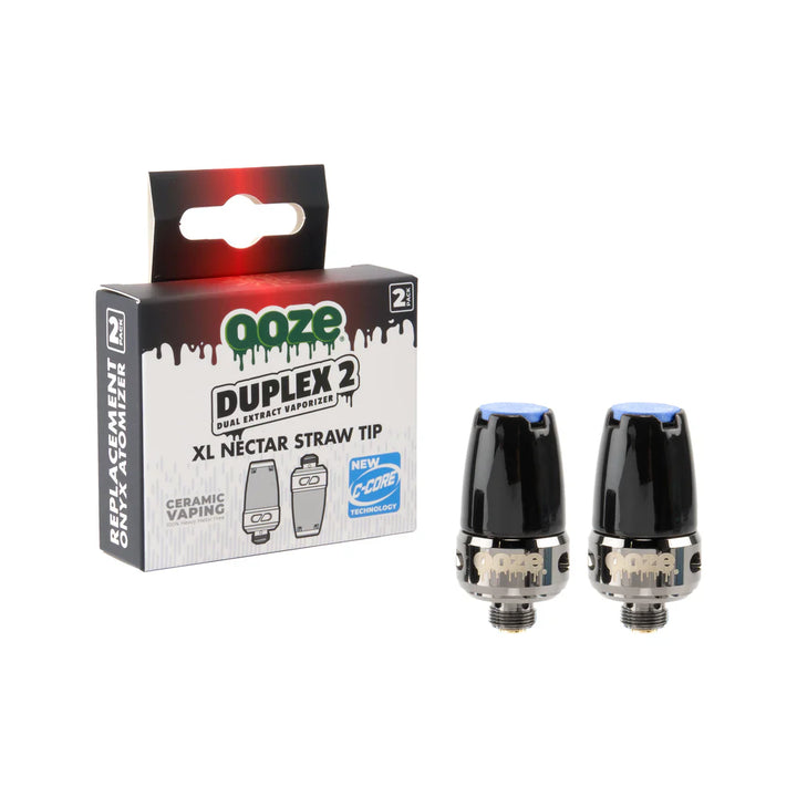 Ooze Duplex 2 XL Nectar Tip Replacements - 2 Pack