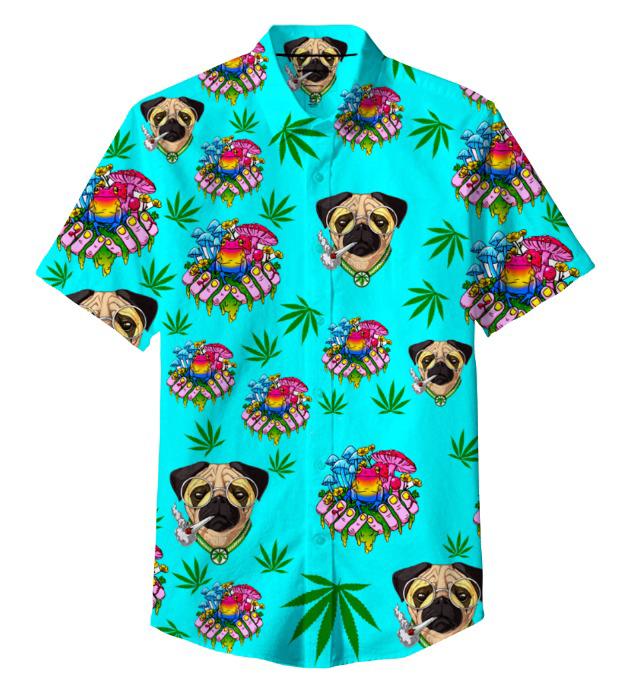 Green Leaf Graphic Shirt 5-Pack (Sizes M-3XL)