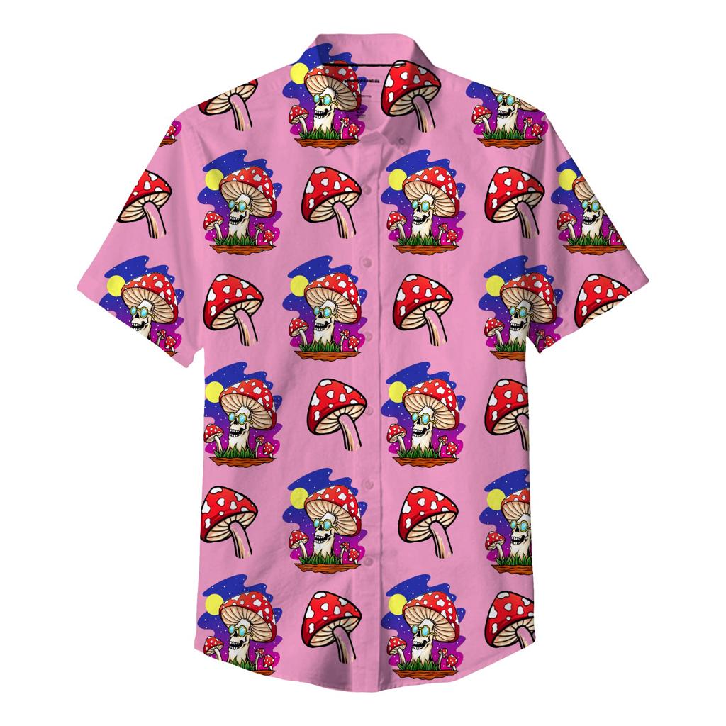 Mushroom Party Pink Shirt Multi-Pack