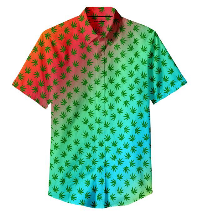 Green Leaf Gradient Shirt Pack - 5 Sizes