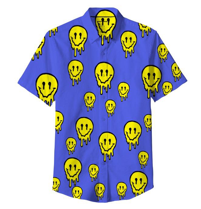 Drippy Smile Polyester Shirt 5-Pack - Mixed Sizes