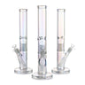 16in Electro Plated Straight Water Pipe with Perc