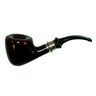 Cherry Wood Half-Bent Dublin Tobacco Pipe 5.5"