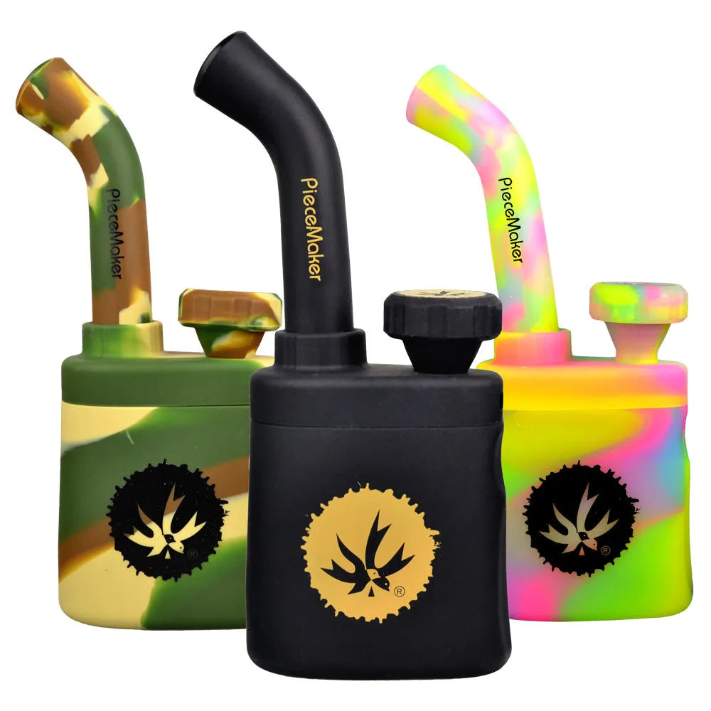 Klutch 7" Collapsible Silicone Water Pipe