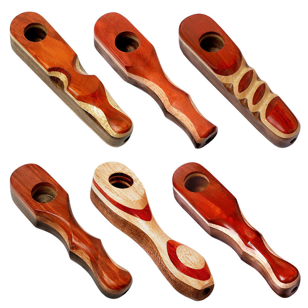 Classic Padauk Wood Spoon Pipe