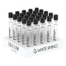 White Rhino Chillum Pipe with Silicone Cap 25pc