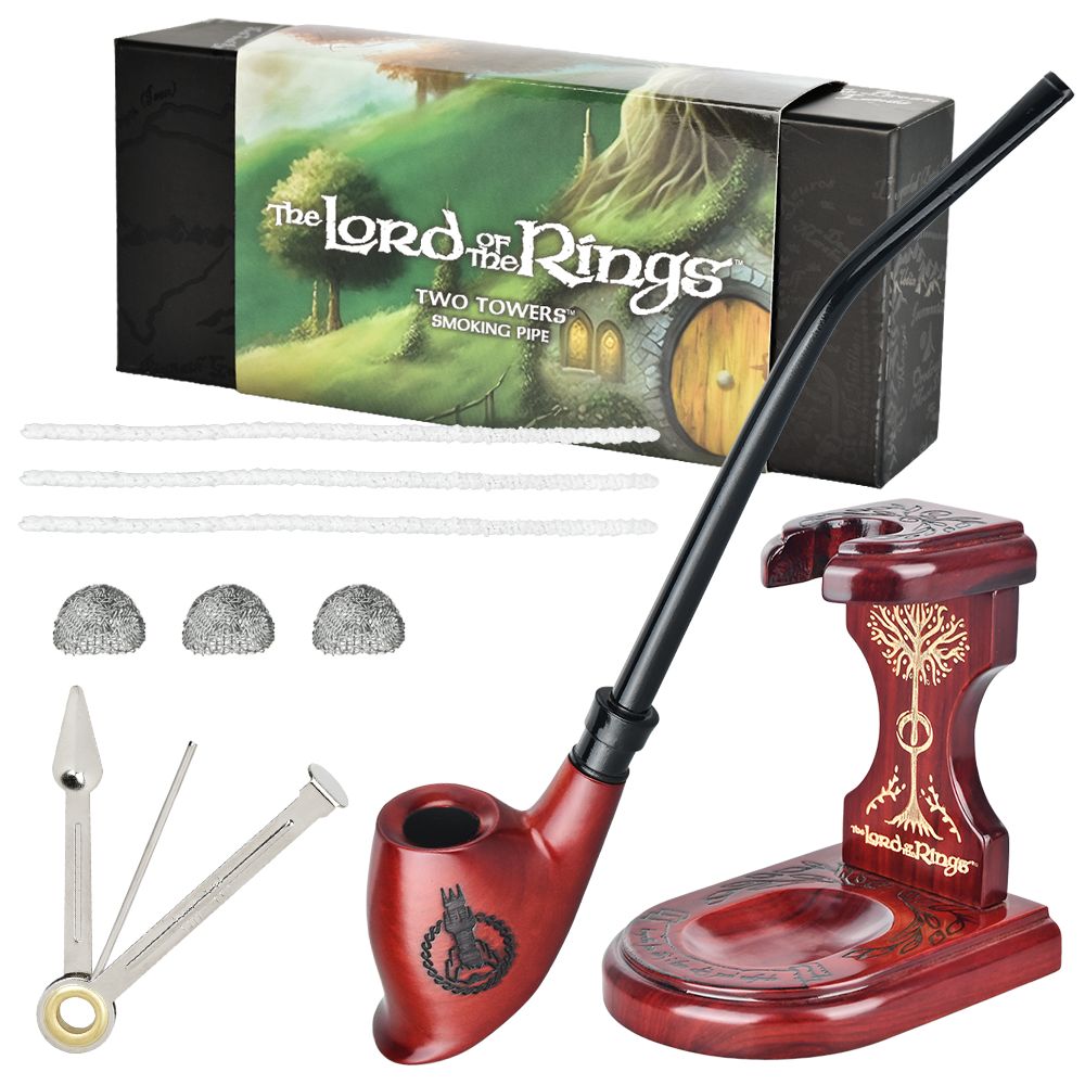 Lord of the Rings Shire Pipe & Middle-Earth Stand Set