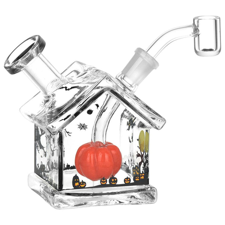 Mini Halloween House Dab Rig - 4.5 Inch