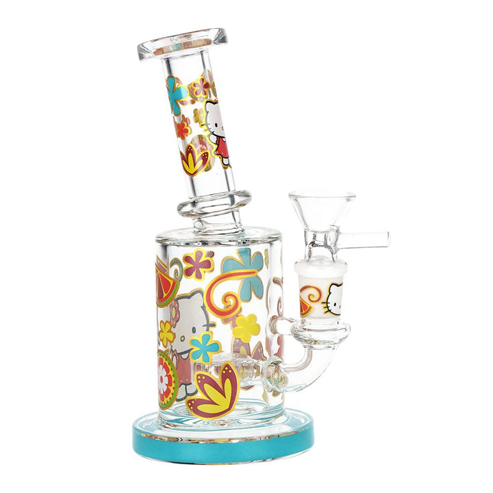 6.25 Inch Kitty Decal Water Pipe