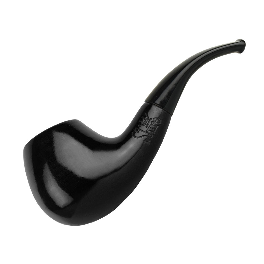 Compact Shire Style Bent Wood Tobacco Pipe