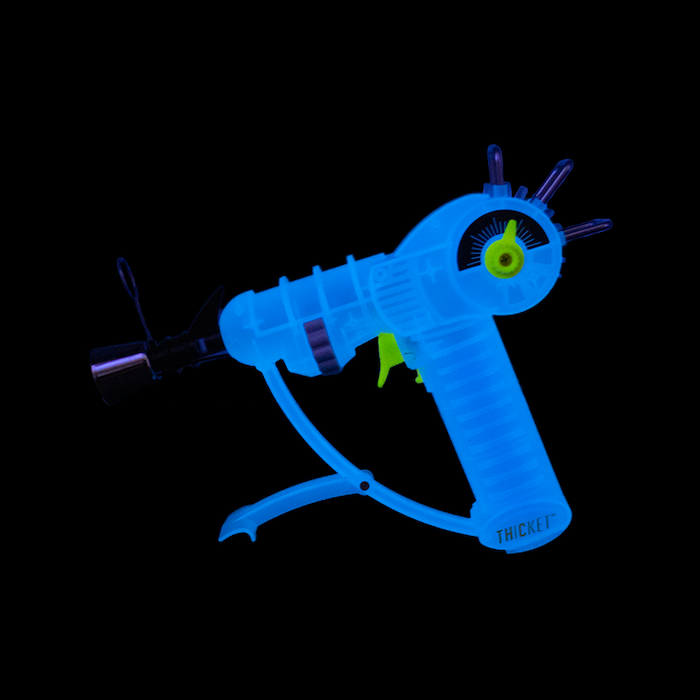 Sci-Fi Ray Gun Torch Lighter - Glow Purple