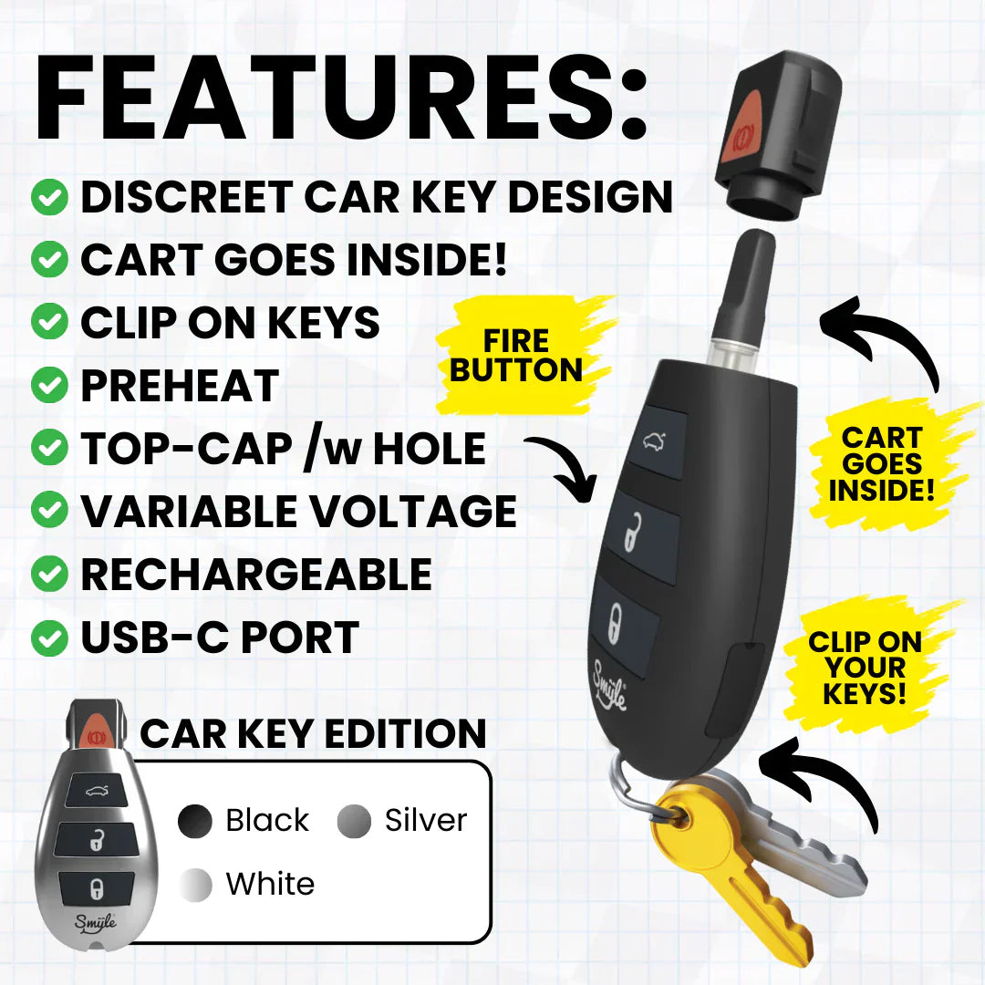 Stealth Car Key Vape Battery